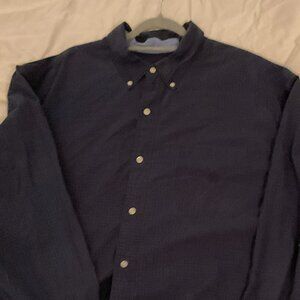 Long-Sleeve Chaps Button Down Shirt 3xlt
